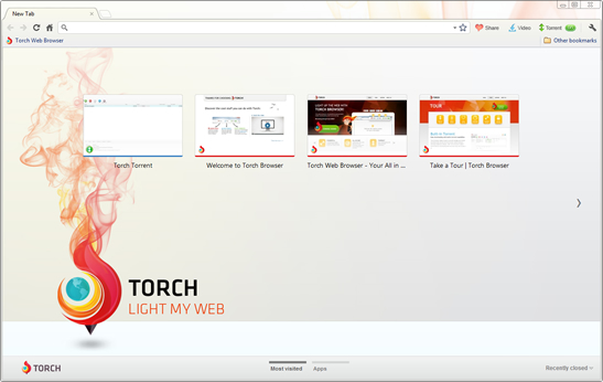 Télécharger Torch Browser gratuit (Windows)